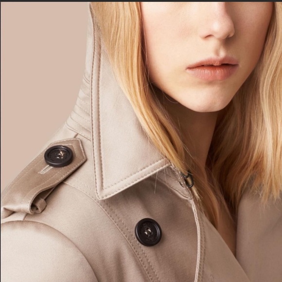 SOLD! Burberry Prorsum Cotton Sateen Trench Coat - Picture 3 of 7